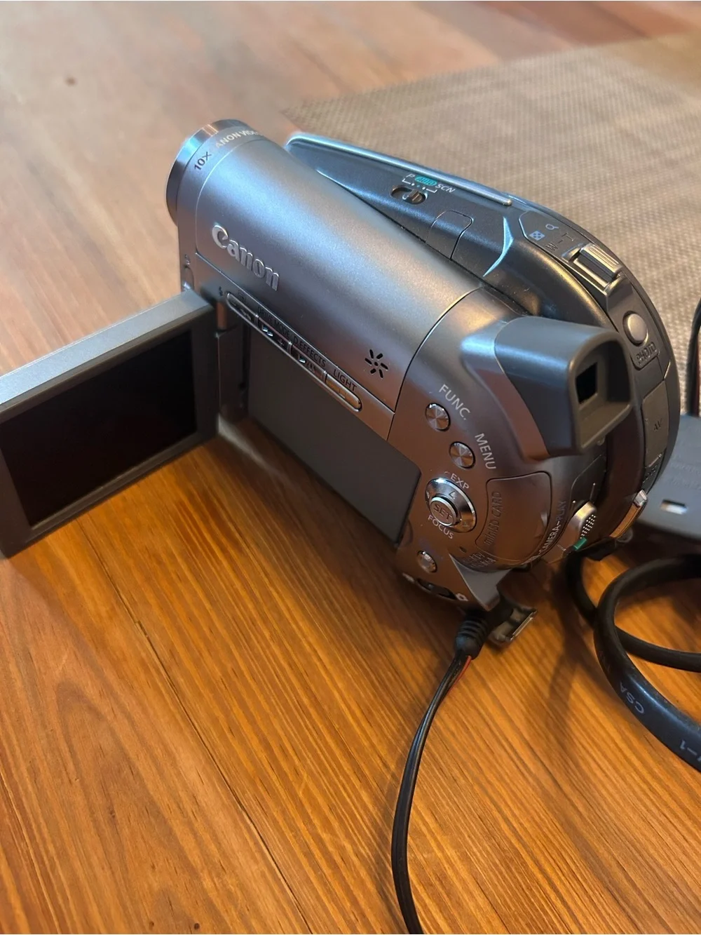Canon Silver DVD Handycam Camcorder